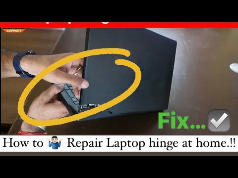 DELL Vostro 3558 Broken Hinges Replace करना सीखें | How to DELL Vostro 3558 Broken Hinges Replace