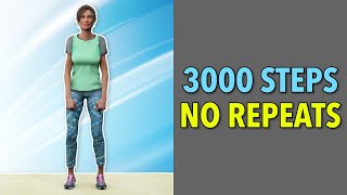 3000-Step Walking Challenge | No Repeats