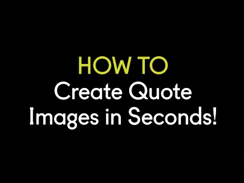 How to Create Quote Images in Seconds Using Word Swag