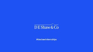 2024 Intern Scrapbook (The D. E. Shaw Group)