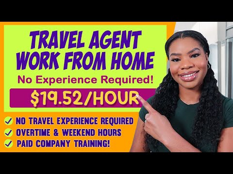Travel Agent Work From Home Jobs: 2 Easy Online Jobs You Can Get Now, No Experience Required!