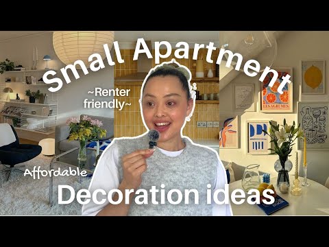 Small Apartment Decoration Ideas by an Interior Designer | Renter friendly