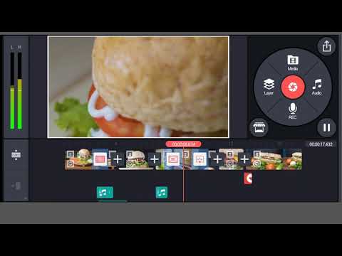 How to make food channel Intro in Kinemaster