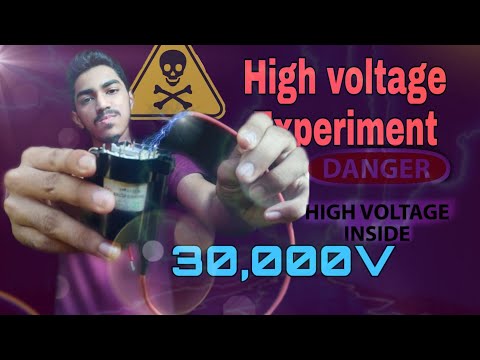 How to create high voltage + experiments (30,00v).