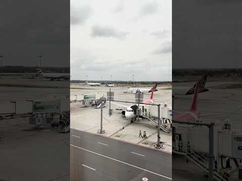 Kempegowda International Airport, Bangalore's T-2 Airside Operations on a busy Sunday Afternoon.