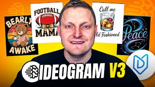 How To Make Profitable AI Designs In Minutes | Ideogram v3 + MyDesigns Tutorial
