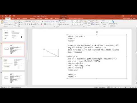 Canvas and SVG Part 1