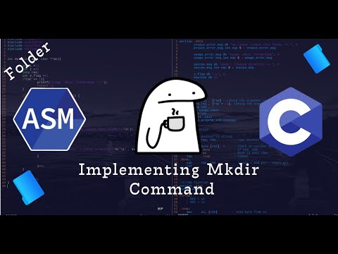 Build Your Own mkdir Command in C & Assembly