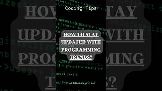 How to stay updated with the latest programming trends!