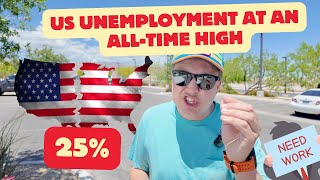 Real Unemployment is 24% — The 4% Number is a Lie!