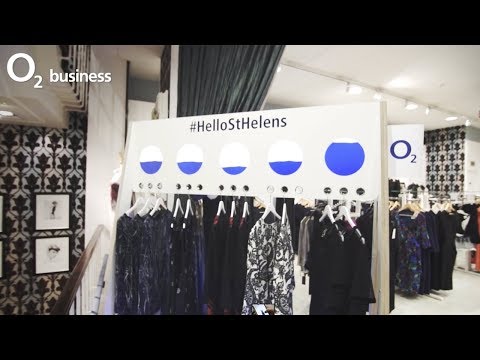 O2 Digital Clothes Rail