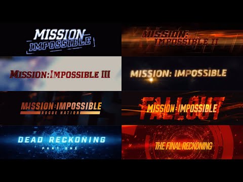 All Mission: Impossible Intros (1-8) with Final Reckoning HD