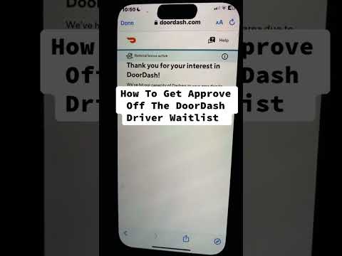 How To Get Approve off The DoorDash Driver Waitlist (Step-By-Step Guide)
