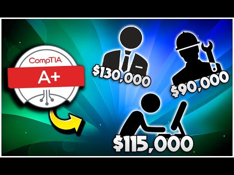 High-Paying A+ Certification Careers. (CompTIA 220-1101 & 1102)