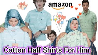 Valentine's Day Special Haul/ Amazon Cotton Shirts Haul #ad
