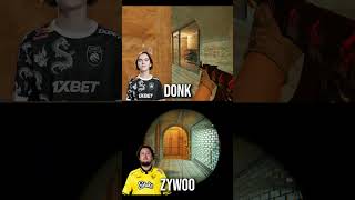 Donk had no mercy on ZywOo ...  #cs2clips #csgo #cs2 #donk #faceit  #cs2highlights