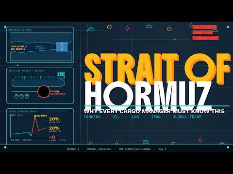 The Strait of Hormuz Explained —Why This Narrow Waterway Matters to Global Logistics