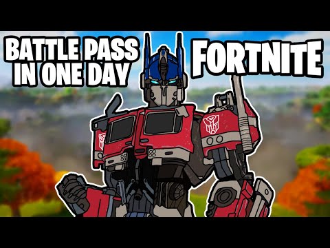 I Unlocked Optimus Prime in One Day and This Is How (Fortnite)