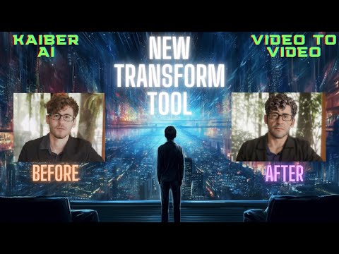 Check it out! AI Video-To-Video Kaiber's Transform tool is now available for everyone!