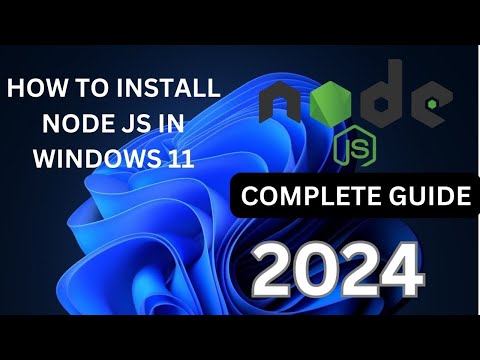 HOW TO INSTALL NODE JS ON WINDOWS 10,11 UPDATED VERSION 2024. #nodejs  #javascript