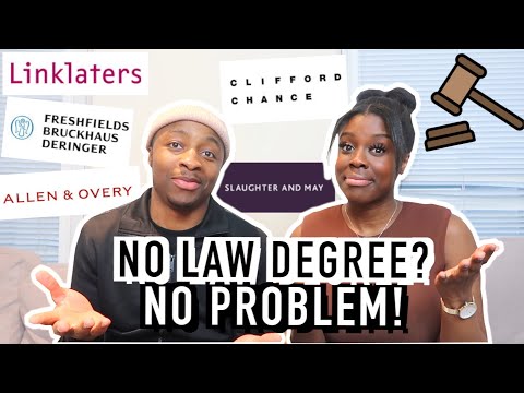 HOW TO GET A TRAINING CONTRACT WITH NO LAW DEGREE