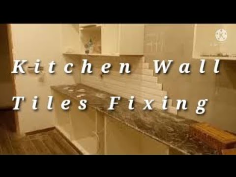 kitchen wall tiles installation !! Tile Marble And Construction Work Tv #Shorts #Short