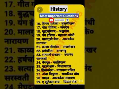 GK और GS की कुछ महत्वपूर्ण प्रशनोत्तर