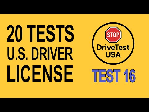 DMV Practice Test #16 — Real Questions for 2025 Drivers