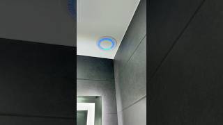 Amazon Alexa Echo Dot 3 mounted on the bathroom ceiling with a 3D printed case.#alexa#smarthome