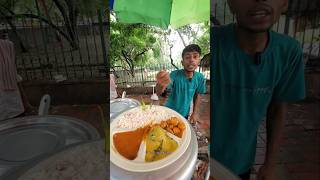 मात्र 20/- रुपये में Delhi की सबसे सस्ती Thali 😱😋❤️ #shorts #tending #viralvideo