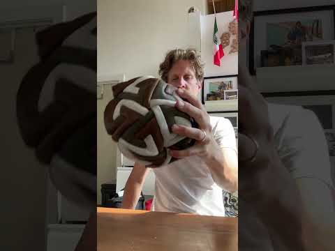 A sphere constructed from number 7's