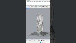 • Designing organic models in Rhino#rhino #rhinoceros #architecture #tutorial