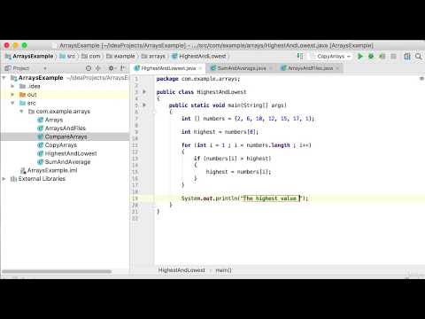 20   Highest and Lowest values Sum and Average |  Learn Android Application Development