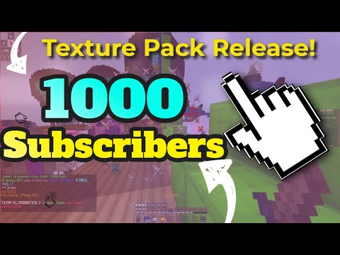 1000 Subscribers Minecraft Montage / Texture Pack Release!