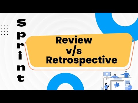 Sprint Review vs Sprint Retrospectives  | Day in the life of a Scrum Master #agileCoachingToolbox