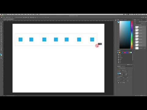 Photoshop 3D - Alignment, Distribution, Smart Guides