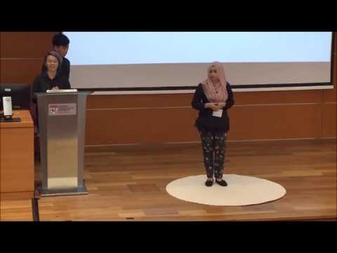 Falling Walls Lab Sg 2018 - Anisa B  RAHIM / Breaking the Wall of Skin Aging with Spermine