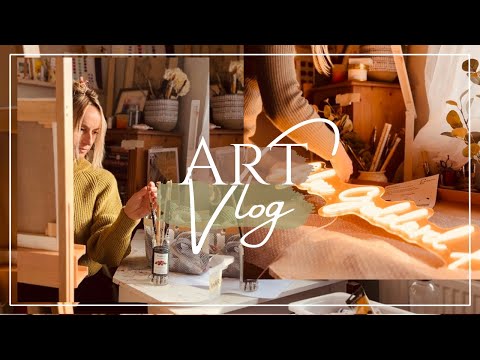 From Spare Room to Art Business HQ and Getting into the Christmas Spirit
