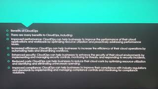 CloudOps Demystified Bridging the Virtual Data Room & Cloud Operations  Tanora Olivia