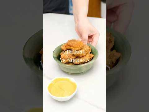 How to make Chicken McNuggets 🌞#asmr #cooking #nuggets #recipe #healthyrecipes #recipes #homemade