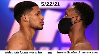 Kenneth Sims Jr vs Elvis Rodriguez  (Highlights) 5/22/21