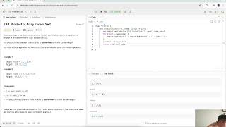 Product of Array Except Self - LeetCode 238 - Swift Coding Interview