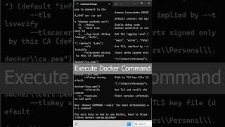 How to Show Available Docker Container in Microsoft Windows #shorts #tips #tech #docker #windows11