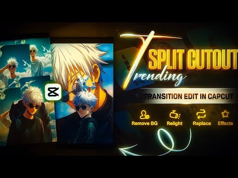 CAPCUT CUT OUT TRANSITION TUTORIAL 🗿🗿