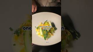 one-star Michelin restaurant! 5 course tasting menu for $87 at 7 Adams #michelindining #sanfrancisco