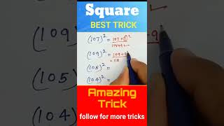 Square best trick #fraction #shorts #shortcutmath #viralshorts #viral #viralvideo #pw #khansir