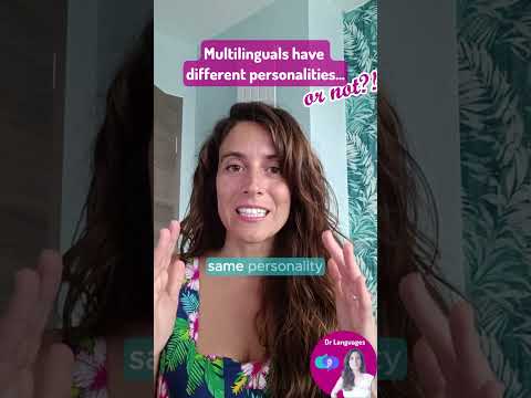 Do multilinguals REALLY have different personalities? 🤨 #languages #languagelearning #polyglot