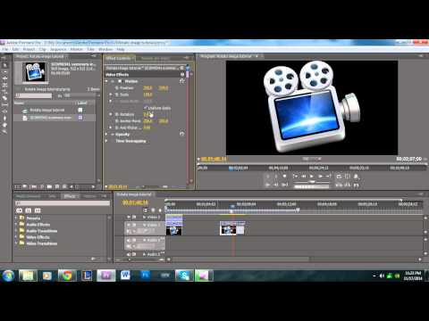 How to Rotate an Image or Picture in Adobe Premiere Pro