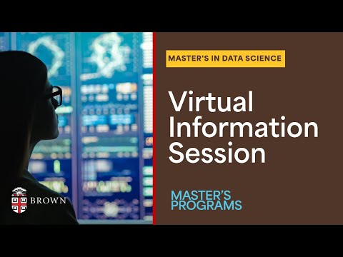 Master of Science in Data Science | Virtual Information Session | October 23, 2025