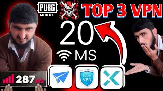 PUBG Mobile Low Ping Trick 2026 | Top 3 VPN | Super Fast Network